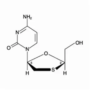 lamivudine structural formula